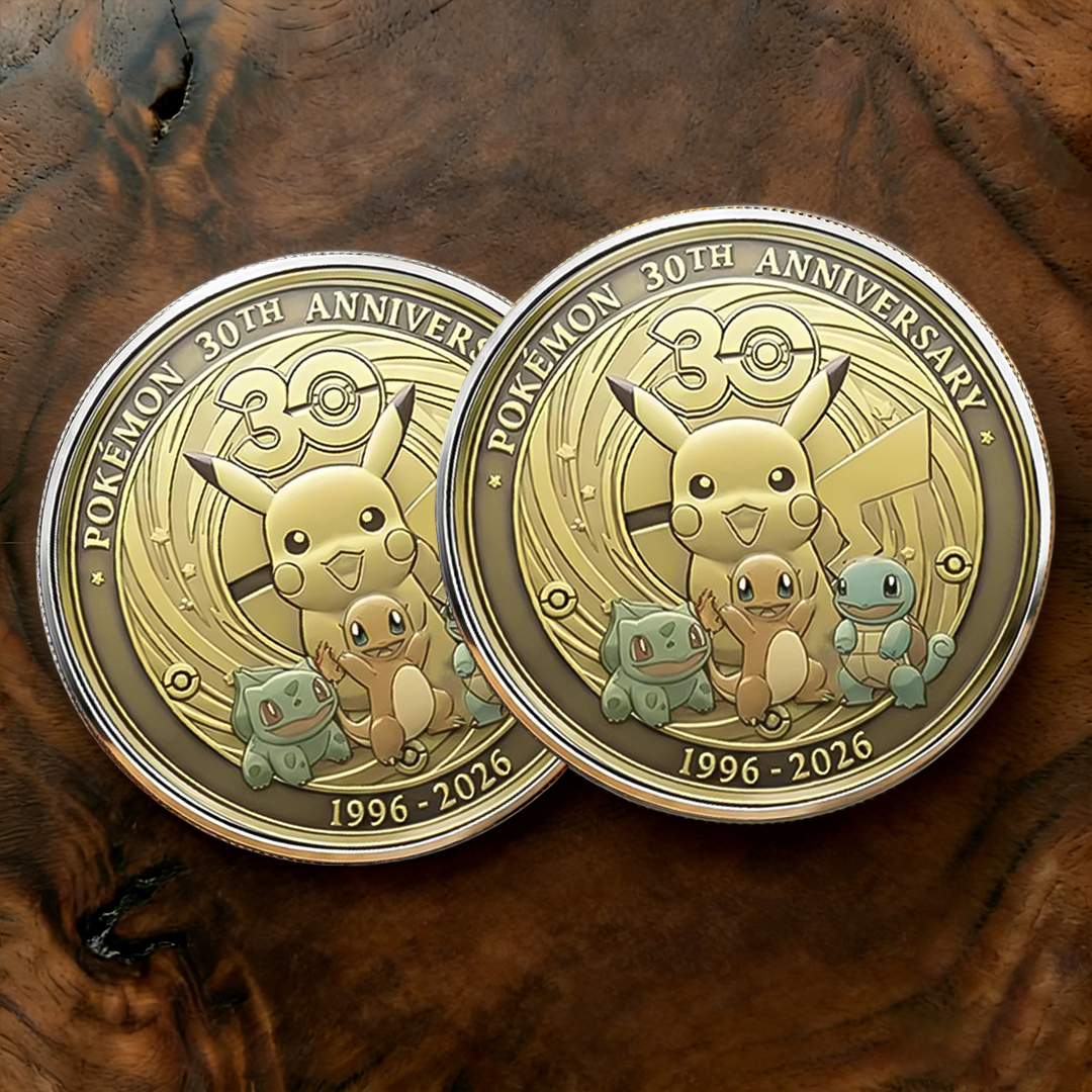 Pokémon 30th Anniversary Commemorative Coin