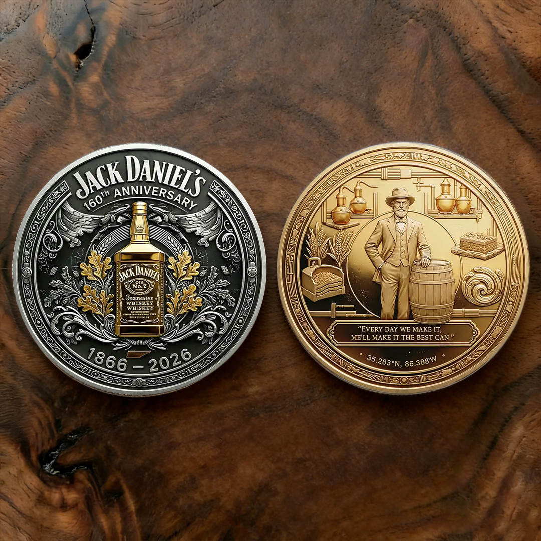 Jack Daniel’s 160th Anniversary Legacy Coin