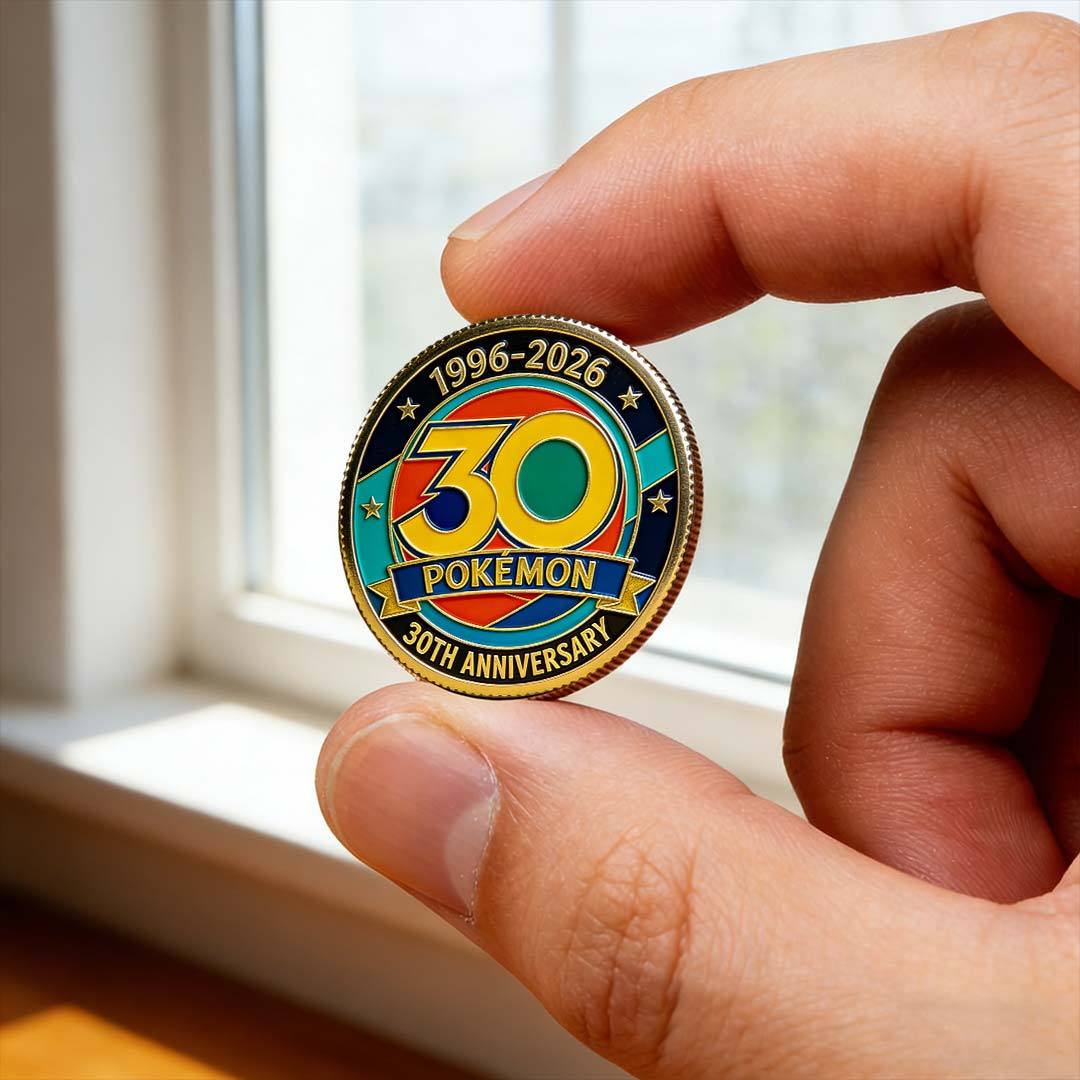 Pokemon 30th Anniversary Legacy Collection Coin Gengar