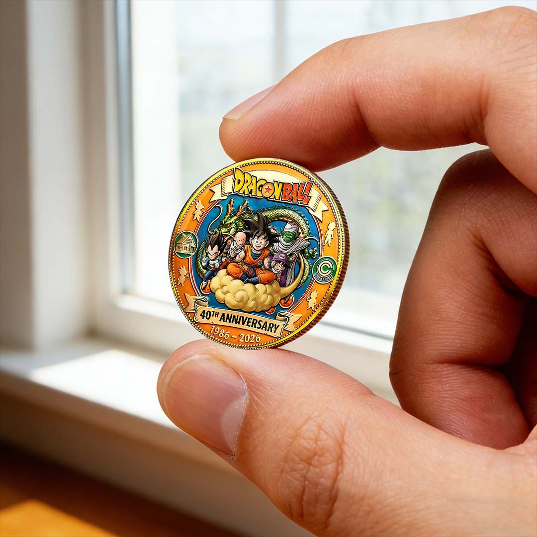 Dragon Ball 40th Anniversary Printed Commemorative Coin