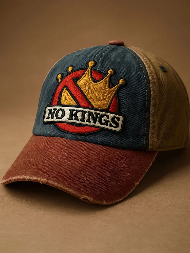 No Kings Printed Casual Unisex Hat