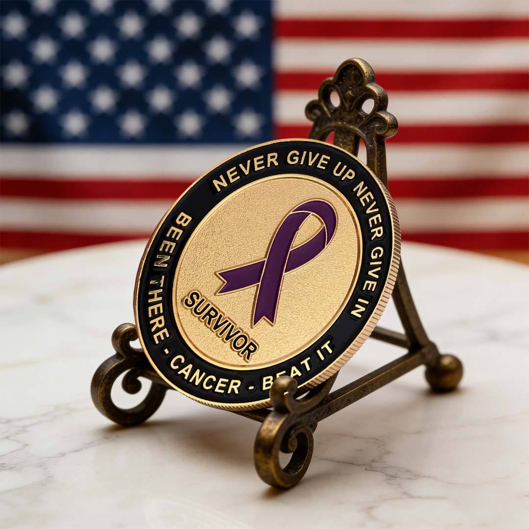Cancer Survivor Challenge Coin