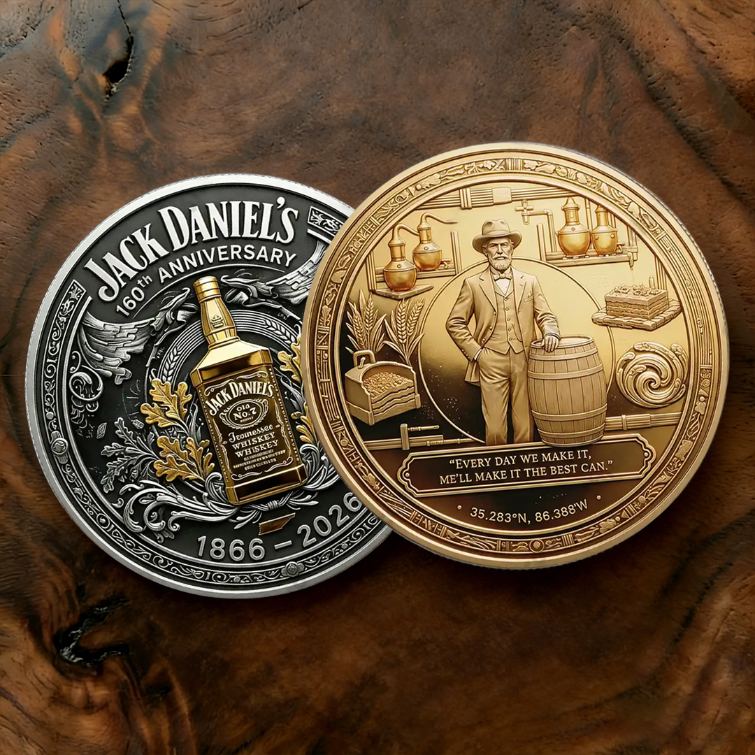 Jack Daniel’s 160th Anniversary Legacy Coin