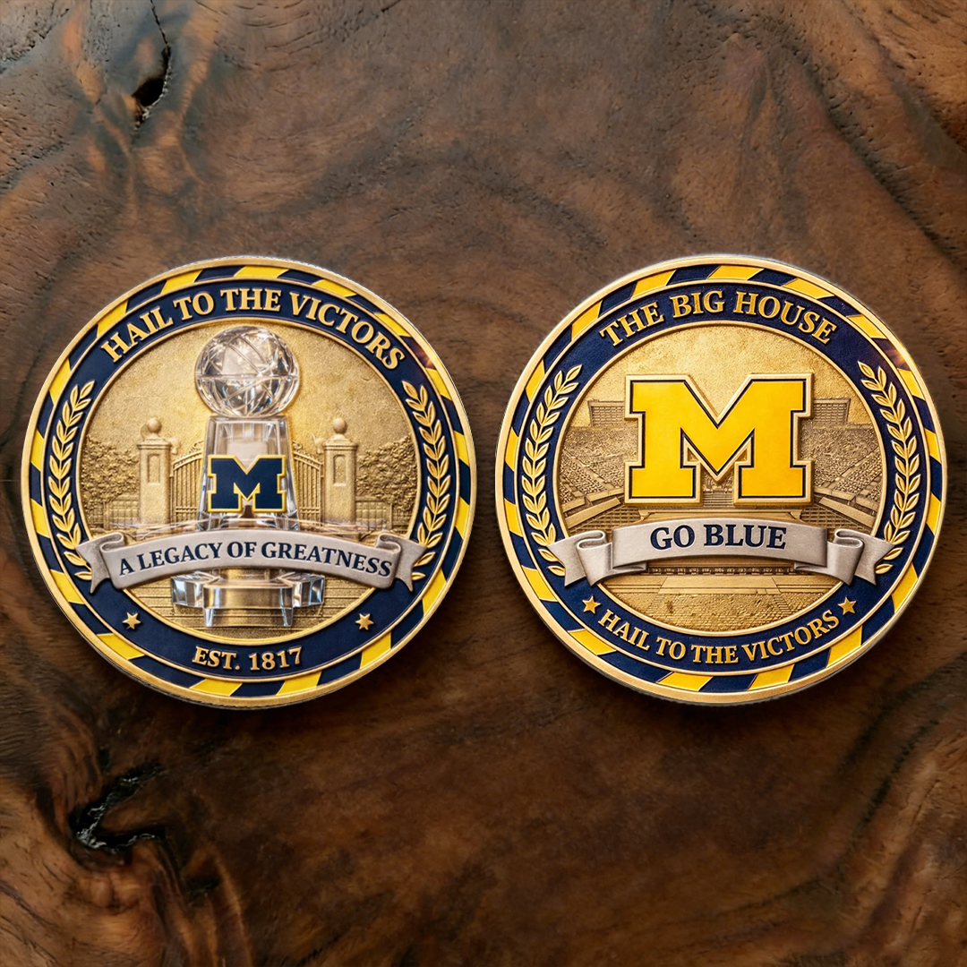 ⚡Last Day 60% OFF - Blue Blood Legacy Commemorative Coin – College Basketball Tribute