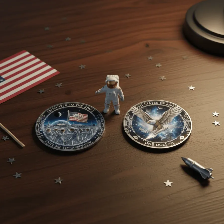 🚀 America 250 To the Stars Collectible Coin