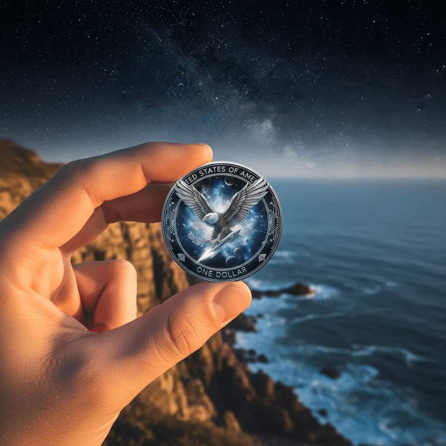 🚀 America 250 To the Stars Collectible Coin
