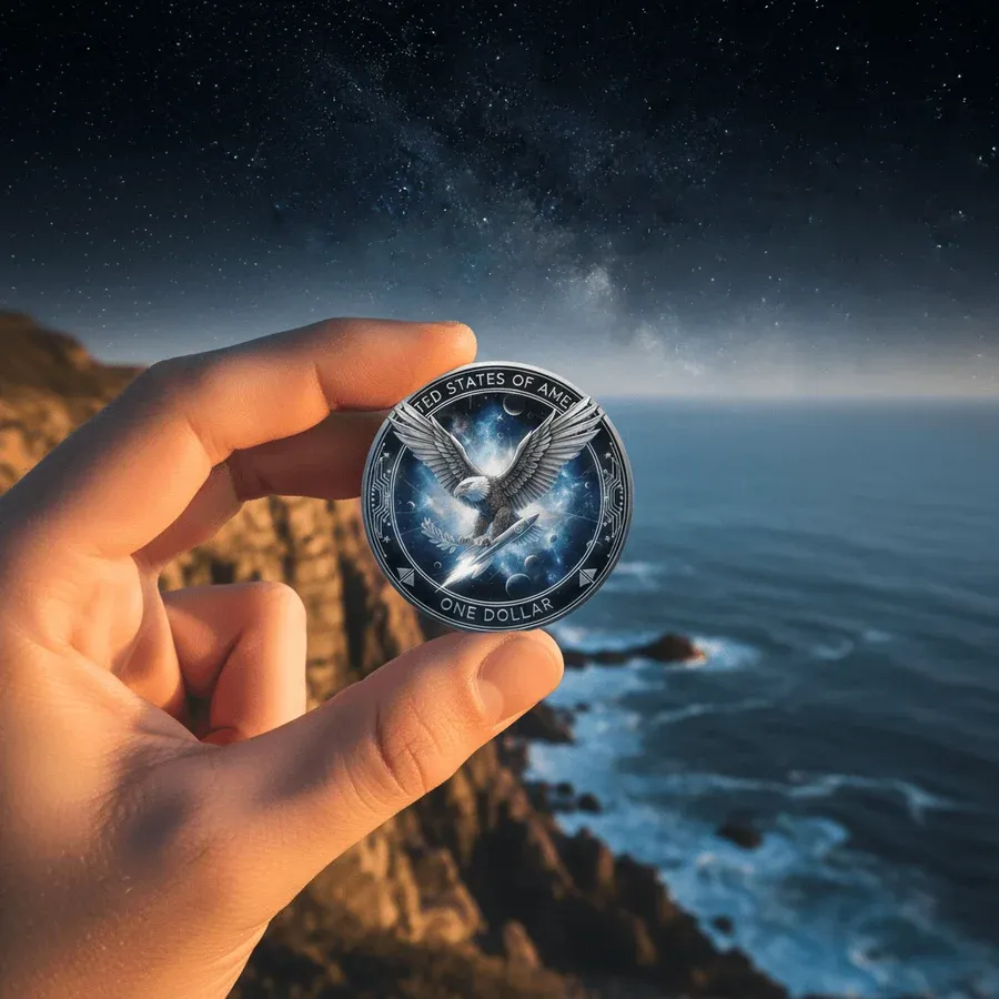 🚀 America 250 To the Stars Collectible Coin