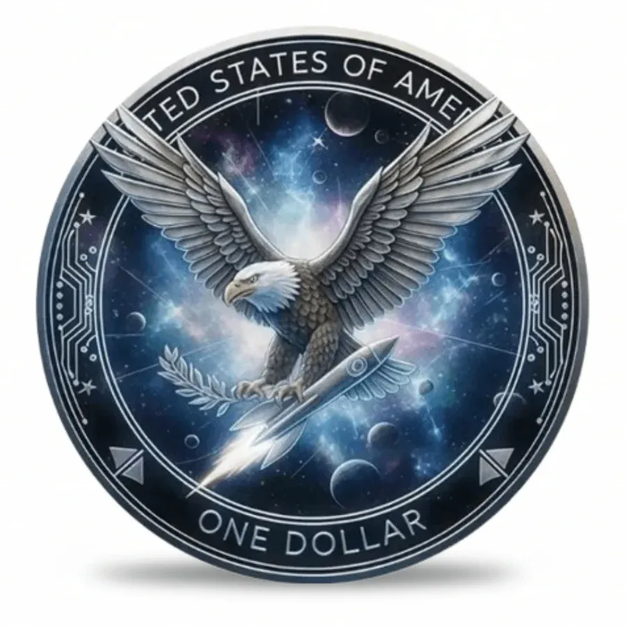 🚀 America 250 To the Stars Collectible Coin