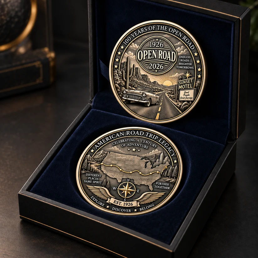 🛣️ 100 Years of the Open Road---Centennial Open Road Legacy Coin