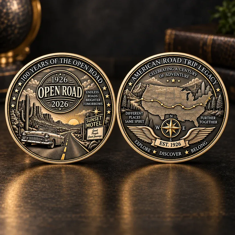 🛣️ 100 Years of the Open Road---Centennial Open Road Legacy Coin