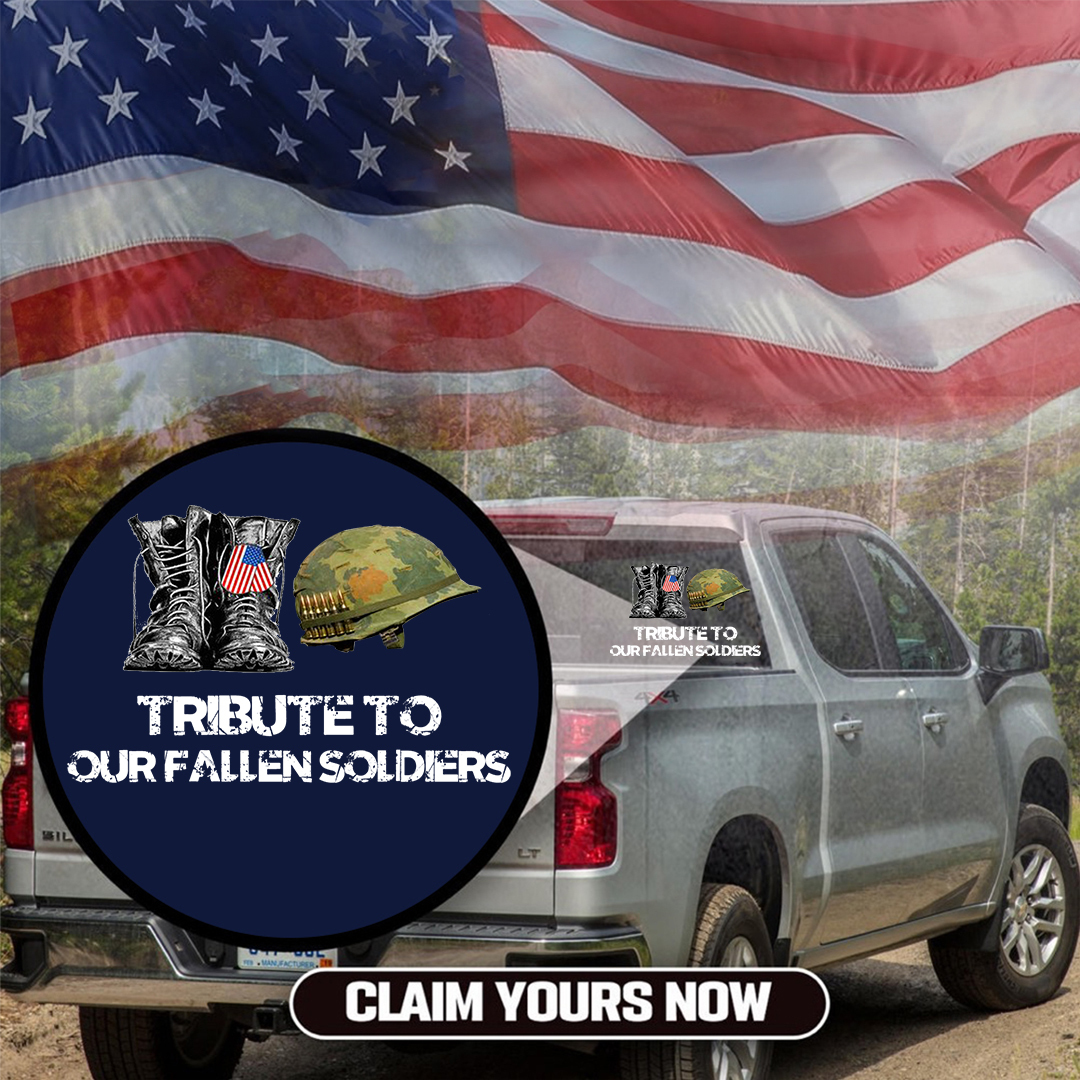 Tribute To Our Fallen Heroes Veterans Stickers
