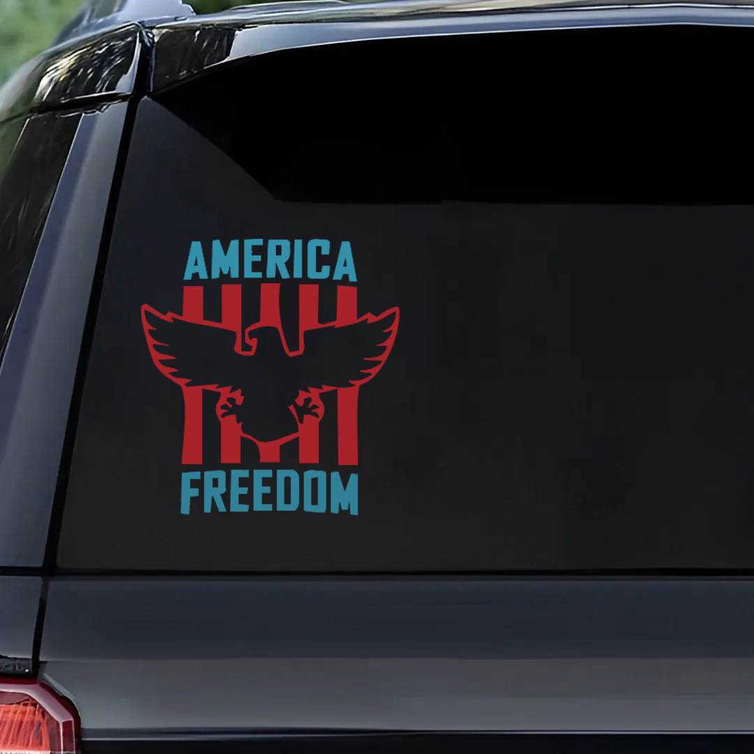 American Freedom Veterans Stickers-Memorial Day Sticker