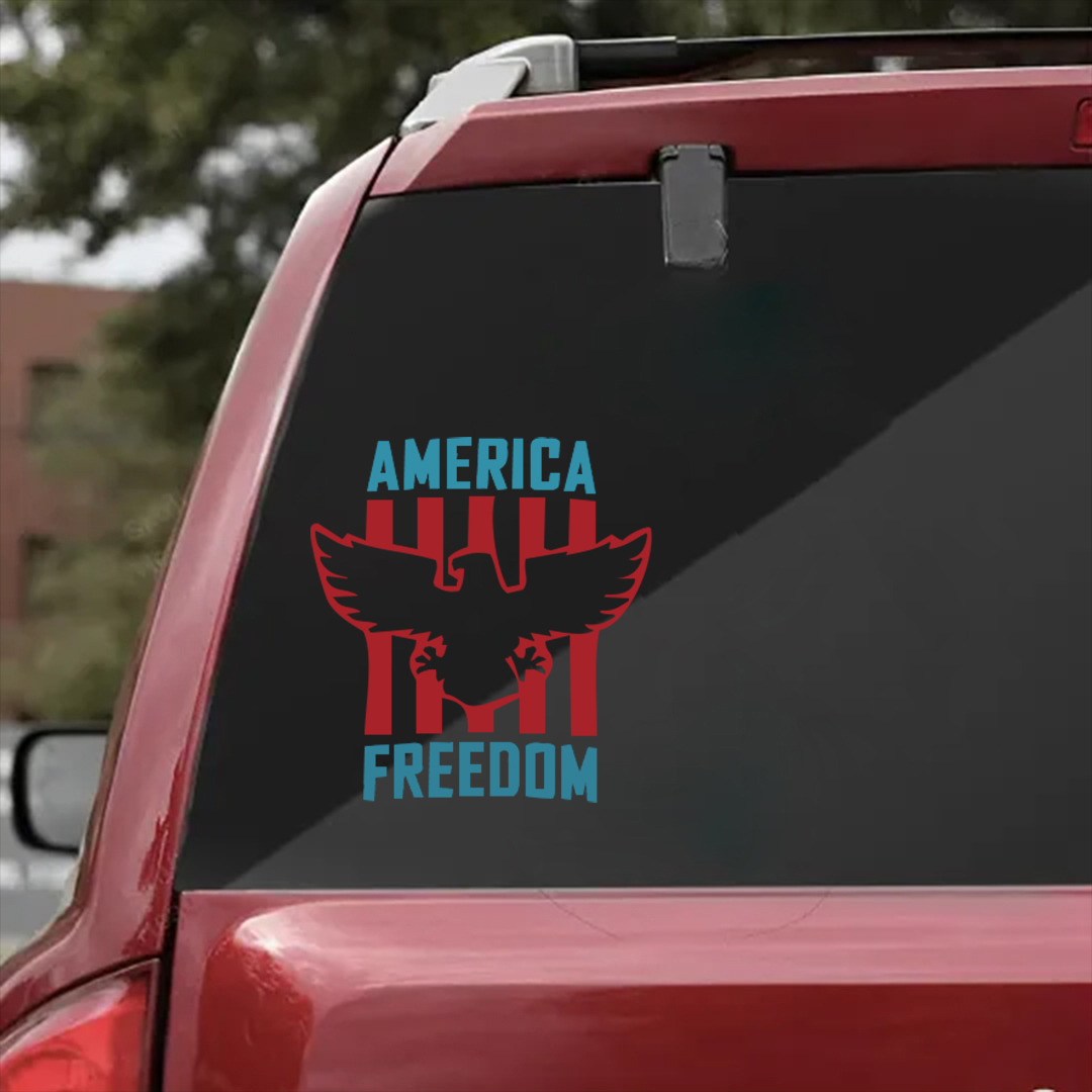American Freedom Veterans Stickers-Memorial Day Sticker