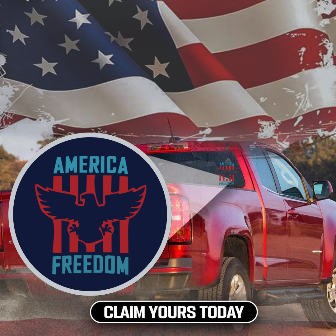 American Freedom Veterans Stickers-Memorial Day Sticker