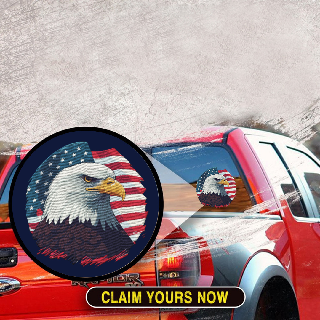 Eagle of Freedom Veterans Stickers-Memorial Day Sticker