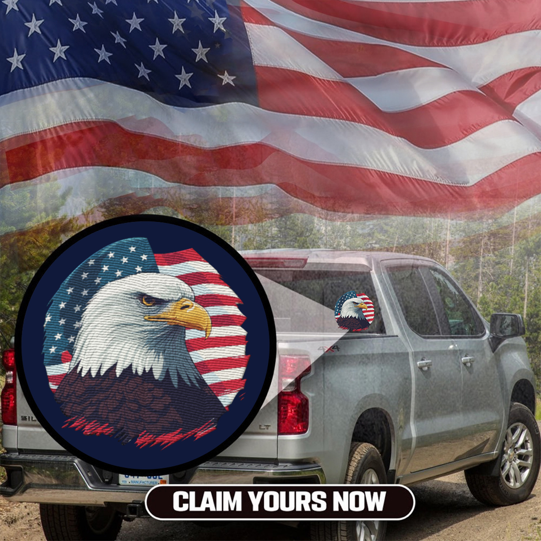 Eagle of Freedom Veterans Stickers-Memorial Day Sticker