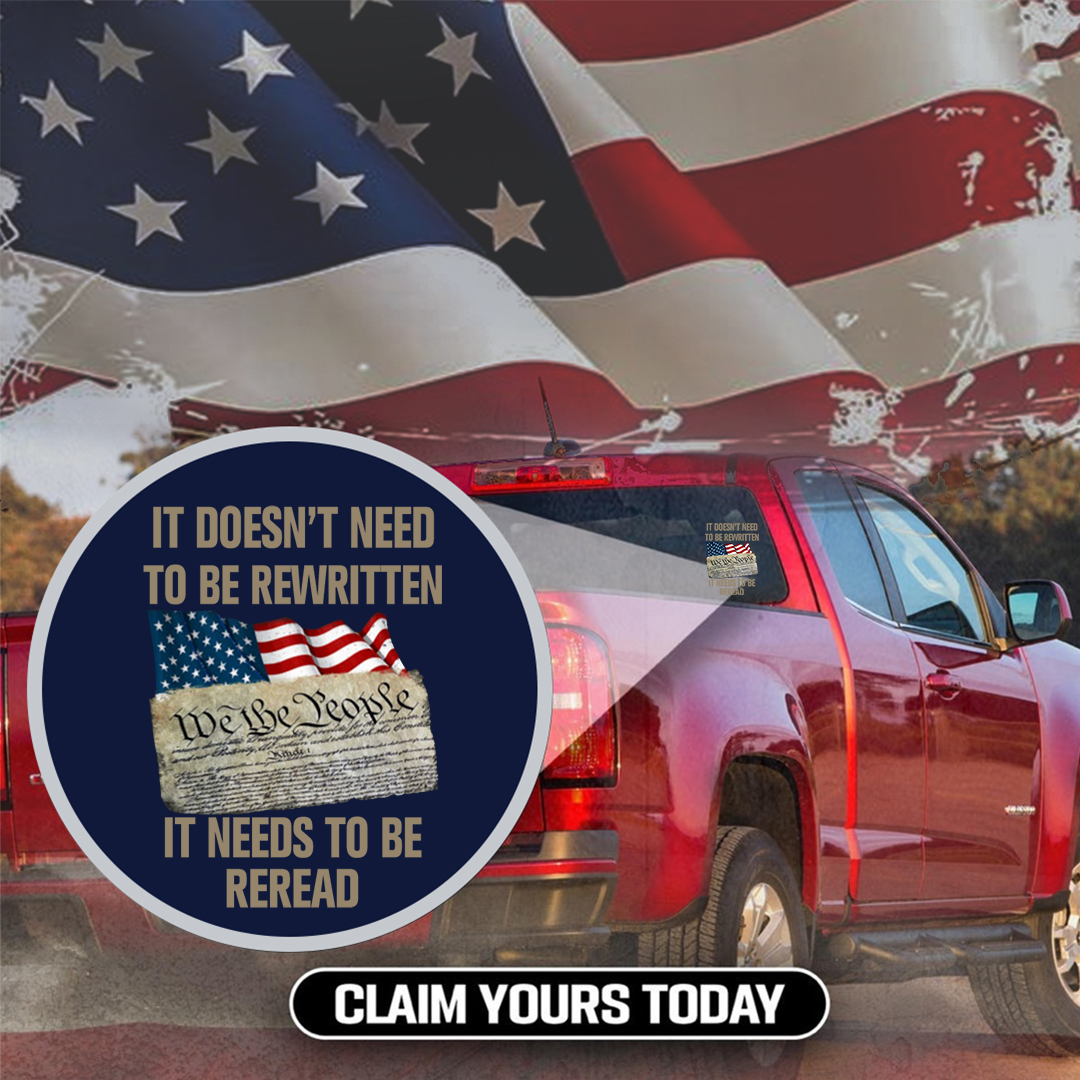 It Needs To Be Reread Veterans Stickers-Independence Day Sticker