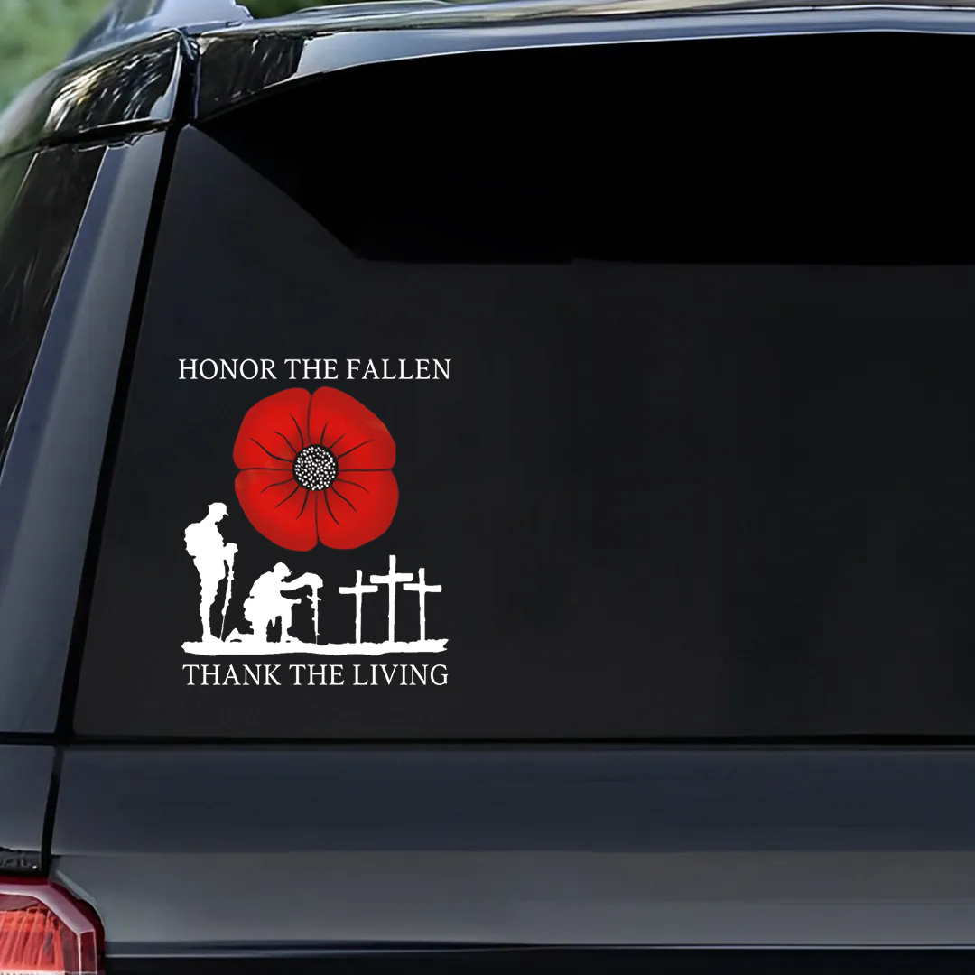Thank The Living Veterans Stickers