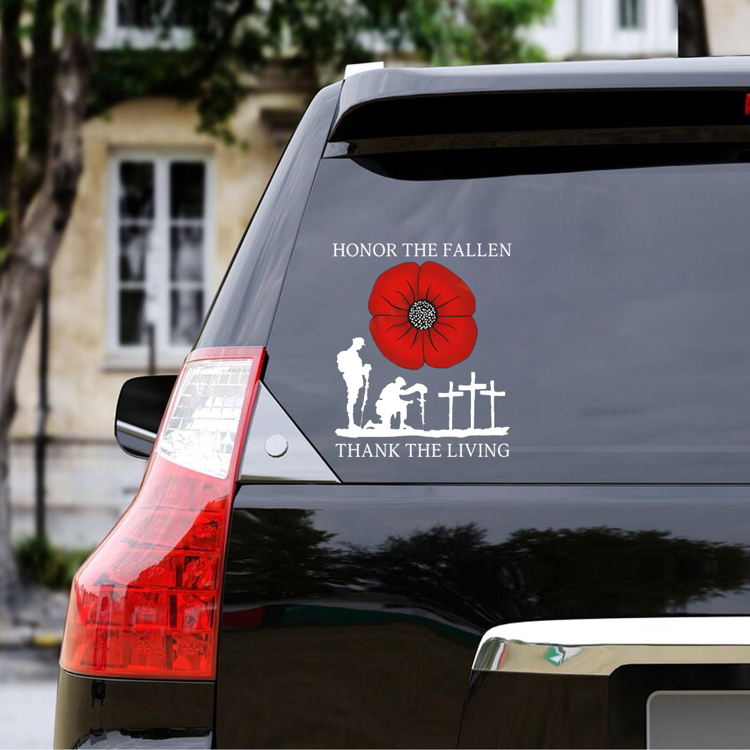 Thank The Living Veterans Stickers