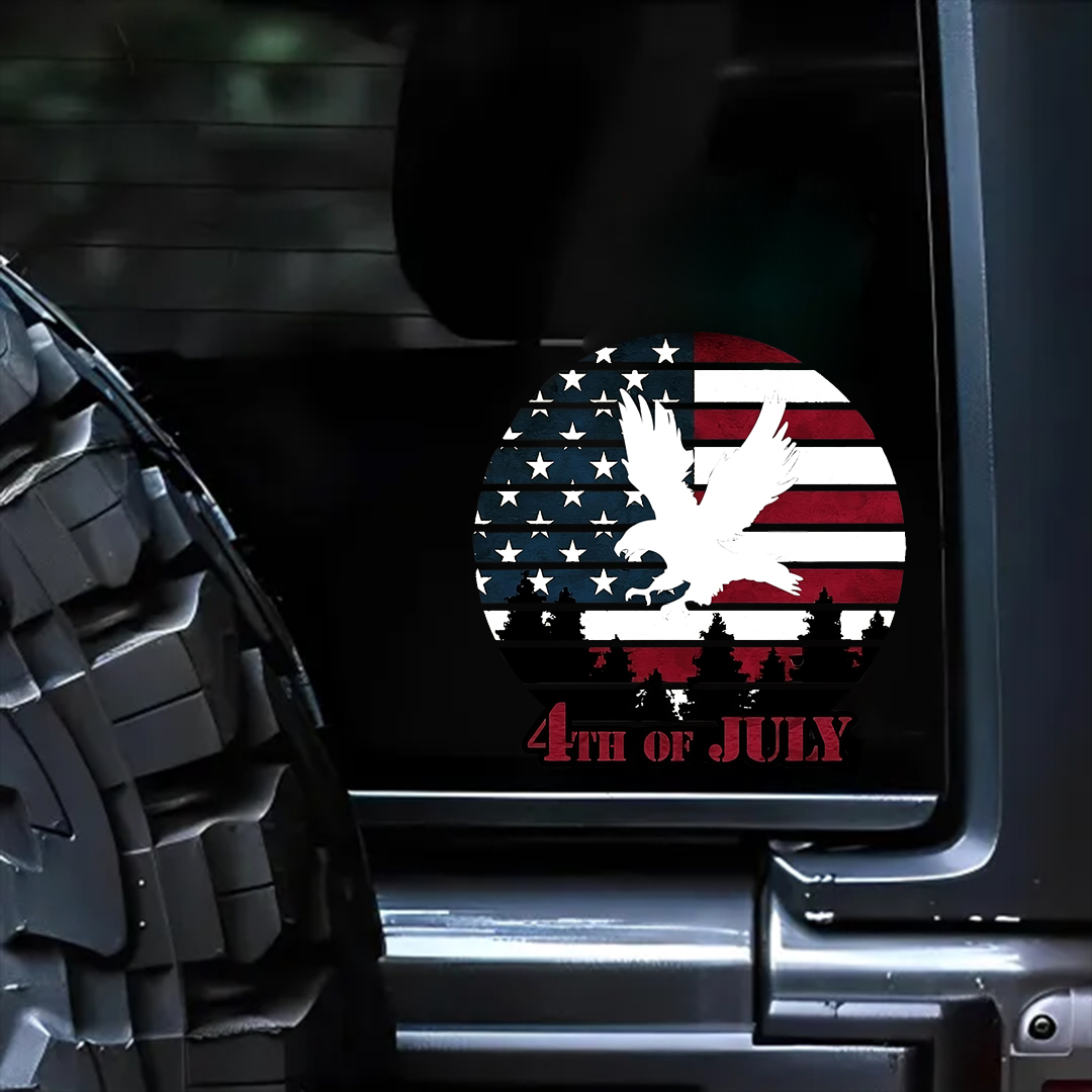 Fourth Of July Veterans Stickers-Independence Day Sticker