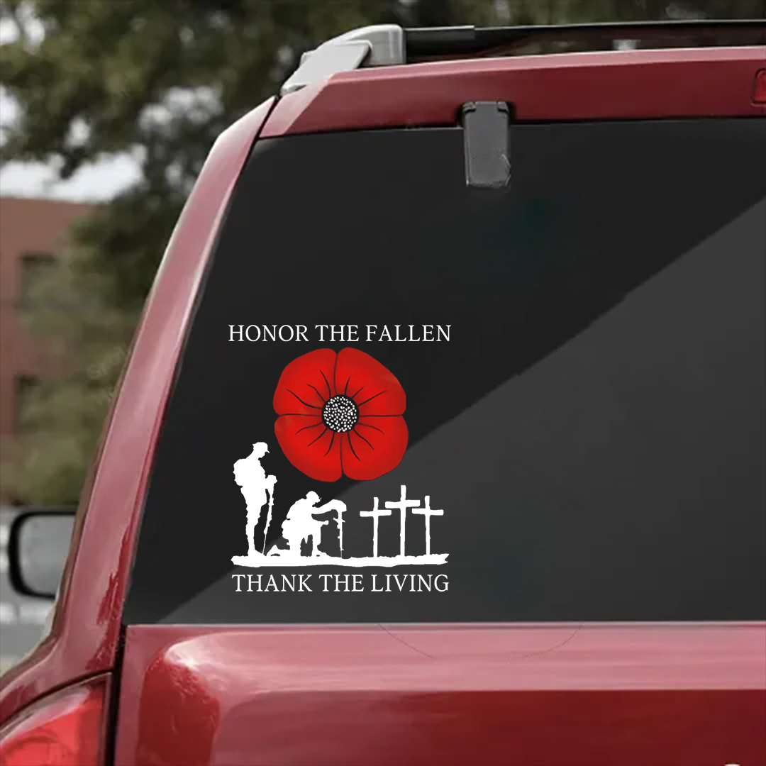 Thank The Living Veterans Stickers
