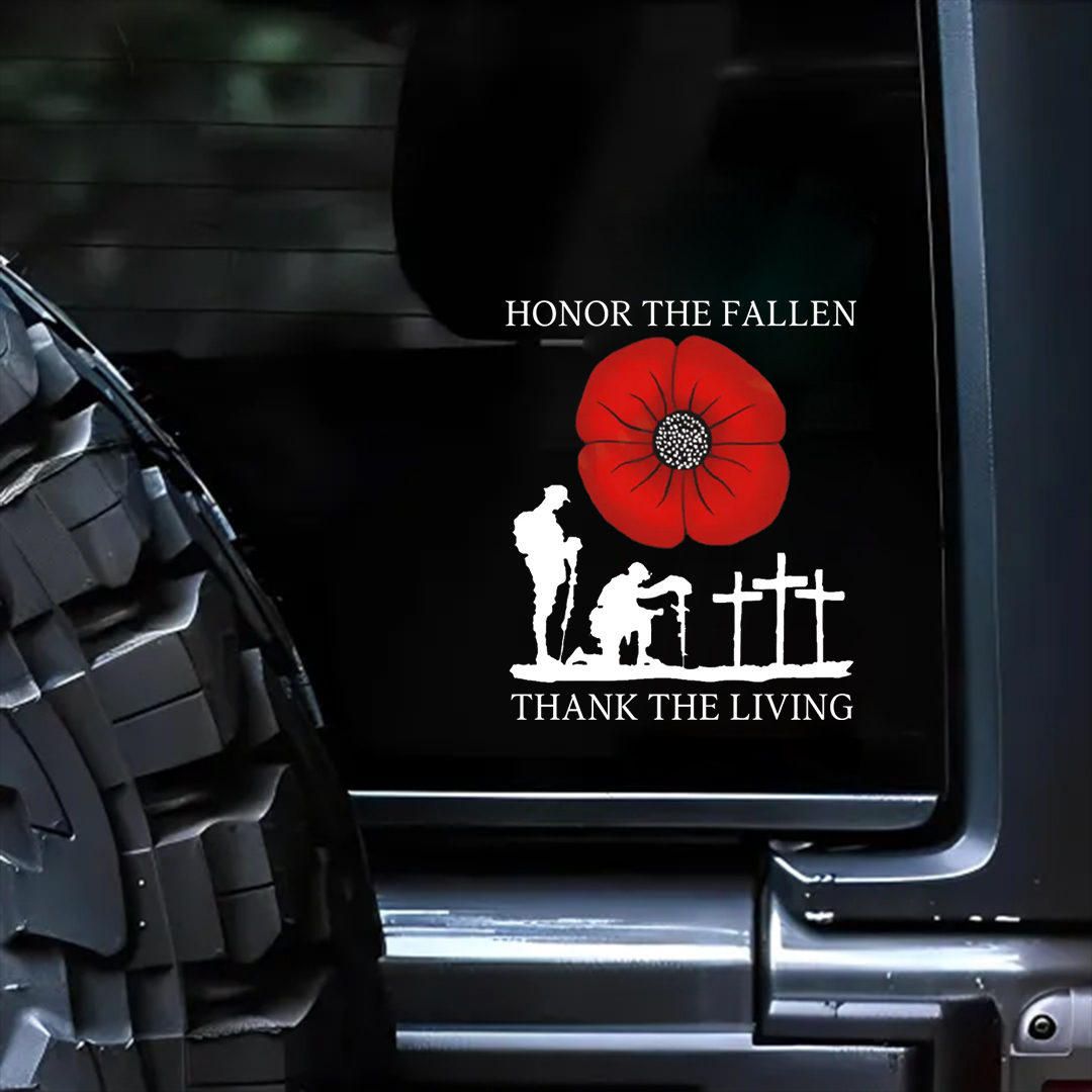 Thank The Living Veterans Stickers
