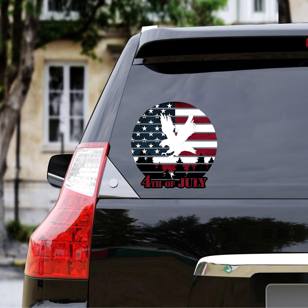 Fourth Of July Veterans Stickers-Independence Day Sticker