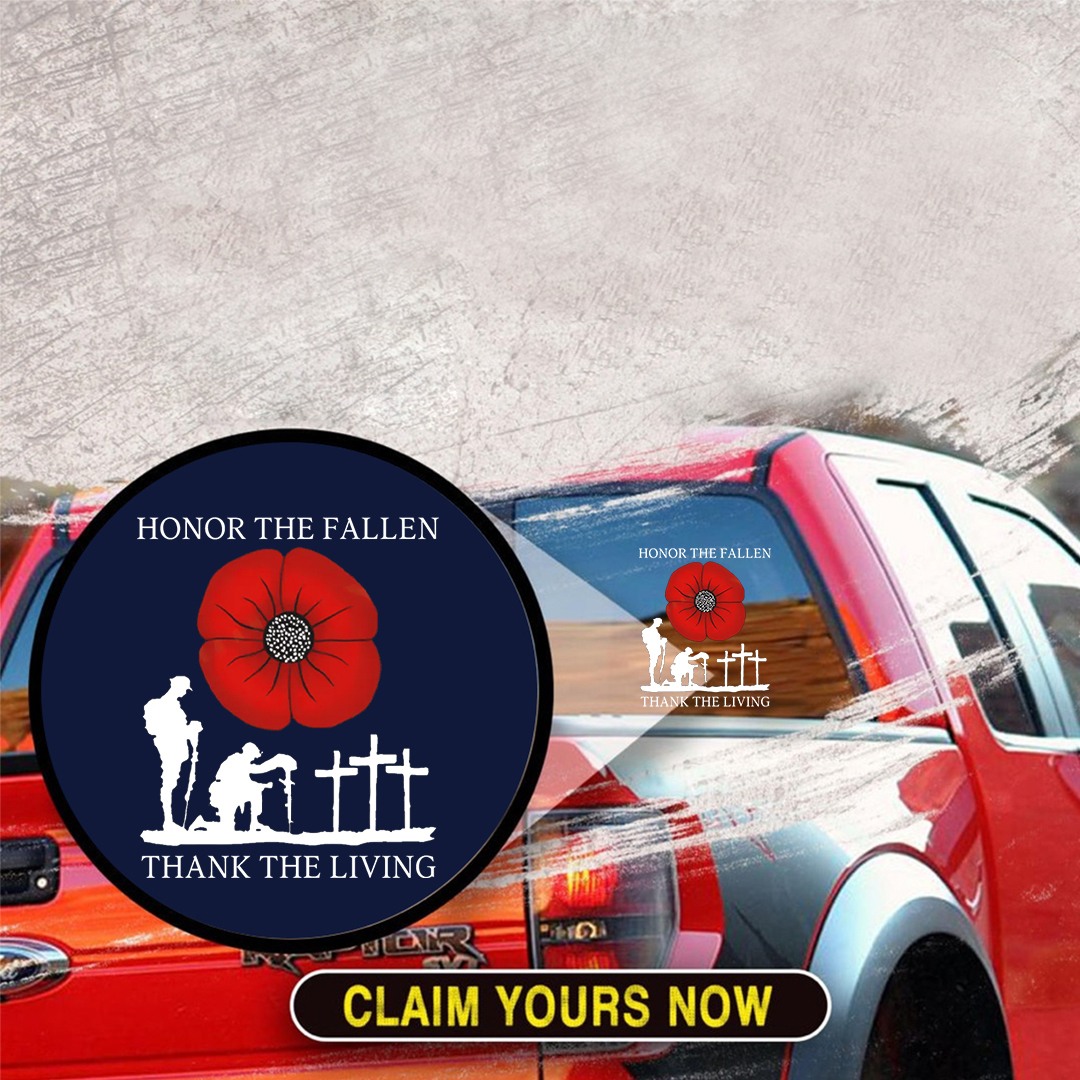 Thank The Living Veterans Stickers