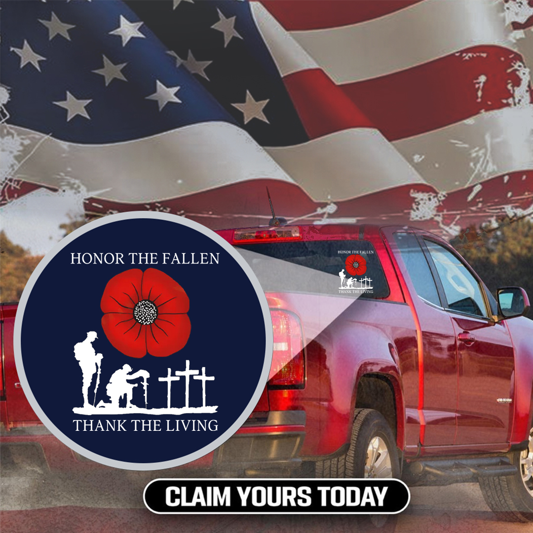 Thank The Living Veterans Stickers