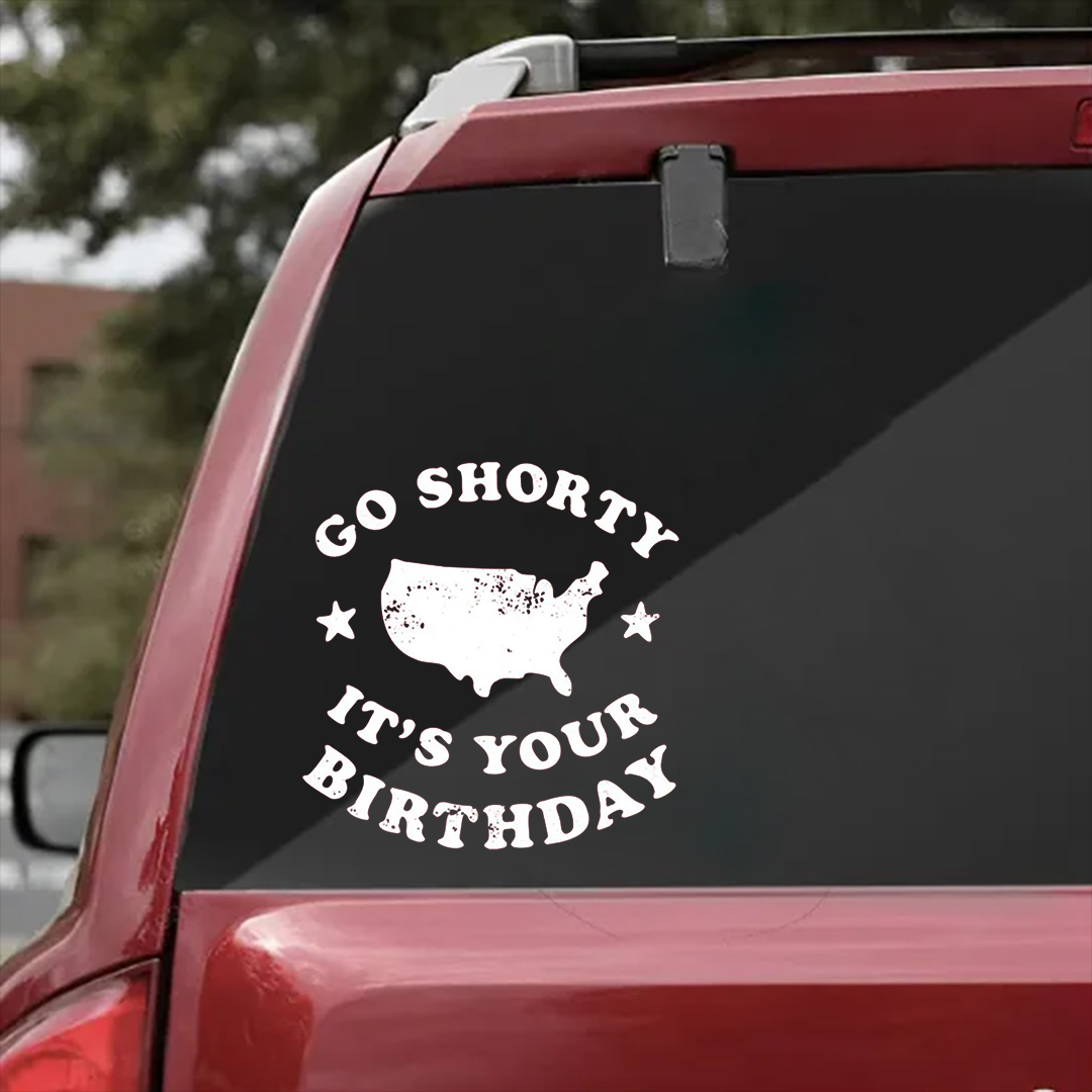 It Is Your Birthday Veterans Stickers-Independence Day Sticker
