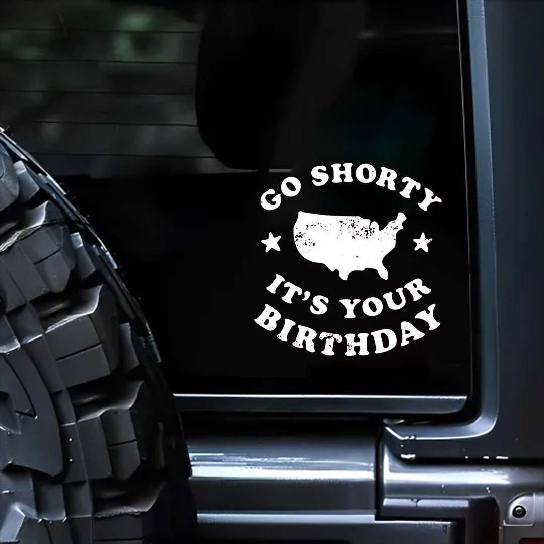 It Is Your Birthday Veterans Stickers-Independence Day Sticker