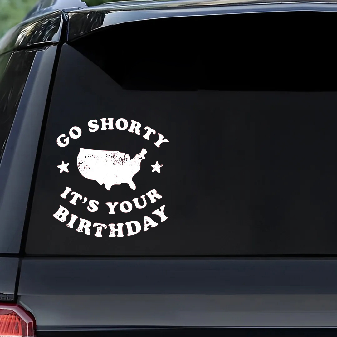 It Is Your Birthday Veterans Stickers-Independence Day Sticker