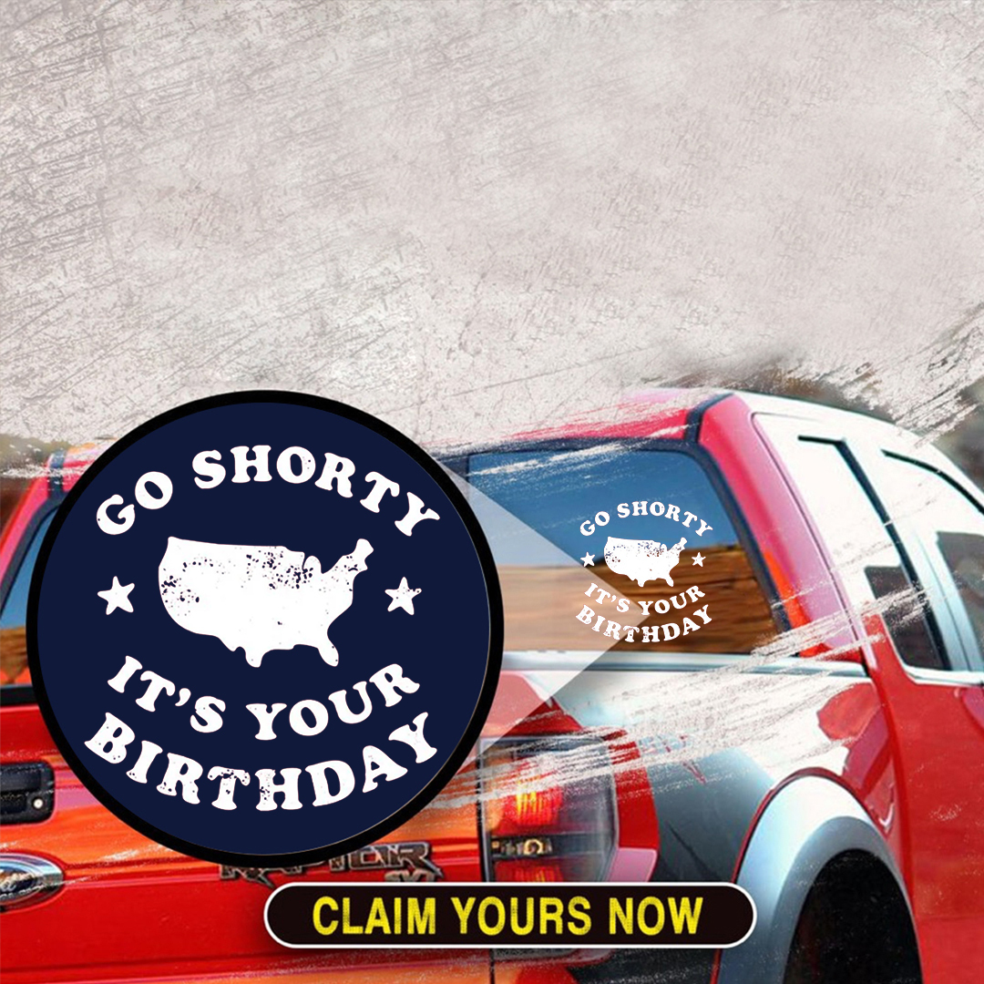 It Is Your Birthday Veterans Stickers-Independence Day Sticker