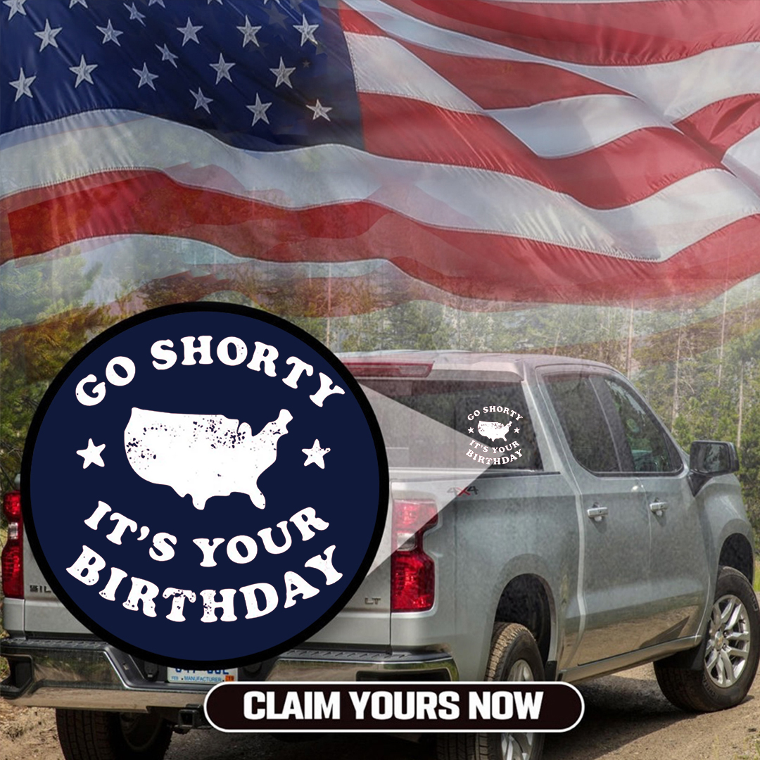 It Is Your Birthday Veterans Stickers-Independence Day Sticker
