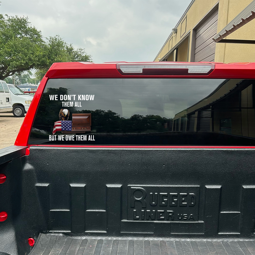 Mourning For Fallen Heroes Veterans Stickers