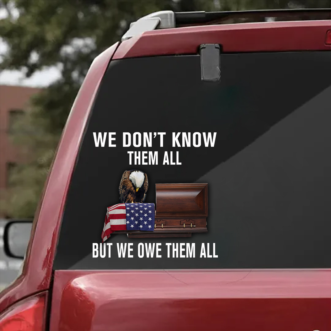 Mourning For Fallen Heroes Veterans Stickers