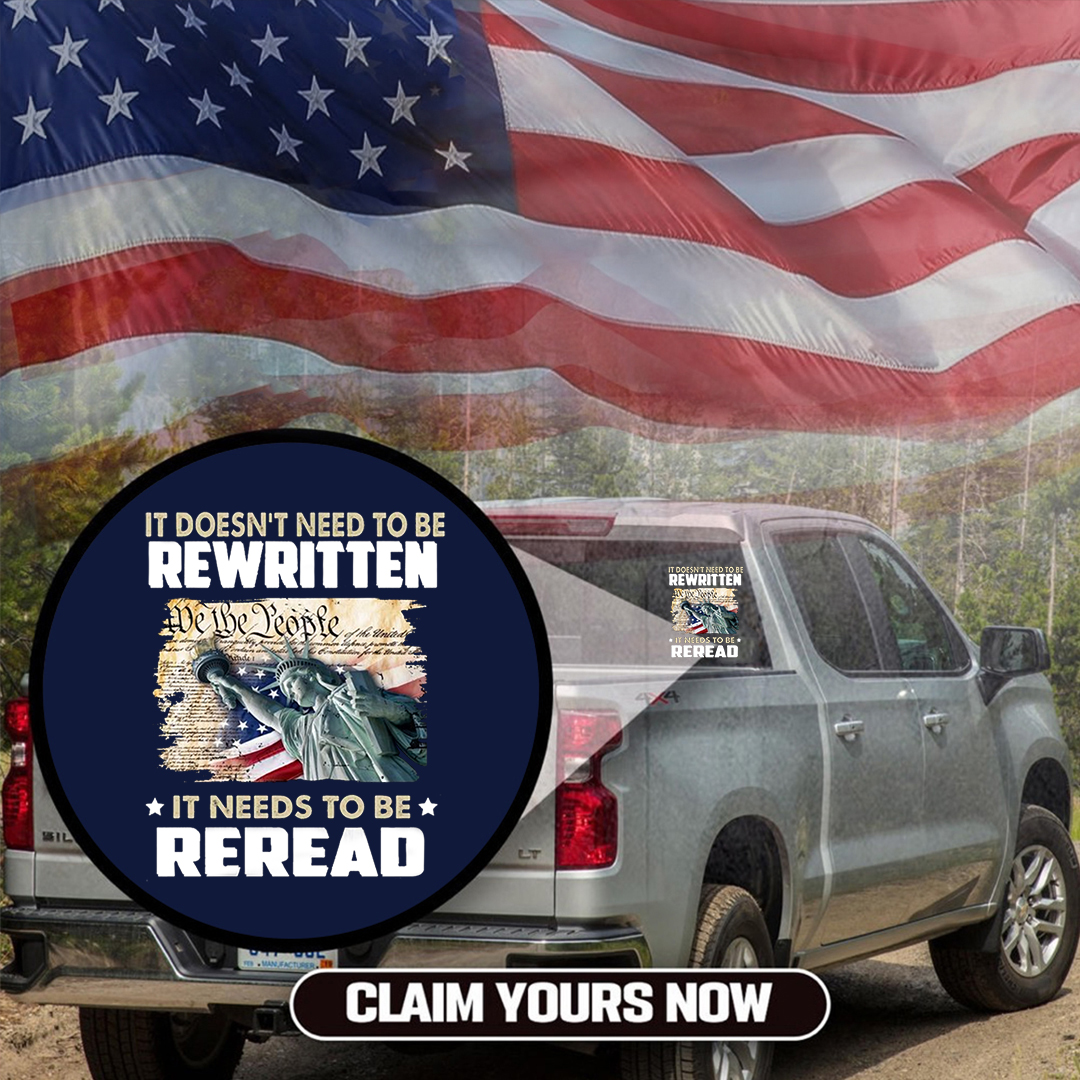 Declaration Needs To Be Reread Veterans Stickers-Independence Day Sticker