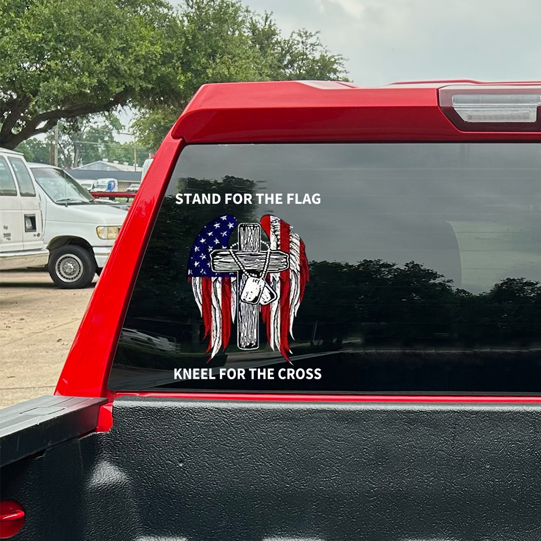 Stand For Our Flag Veterans Stickers