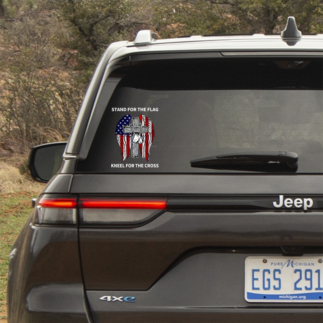 Stand For Our Flag Veterans Stickers