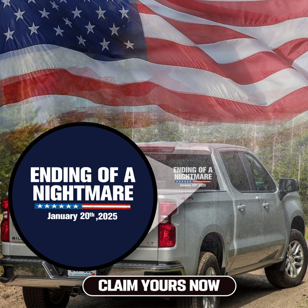 Ending Of A Nightmare Veterans Stickers-Independence Day Sticker