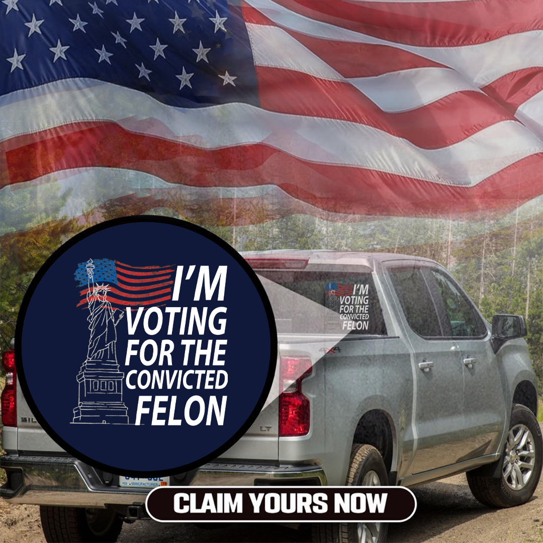 For The Felon Stickers-Independence Day Sticker