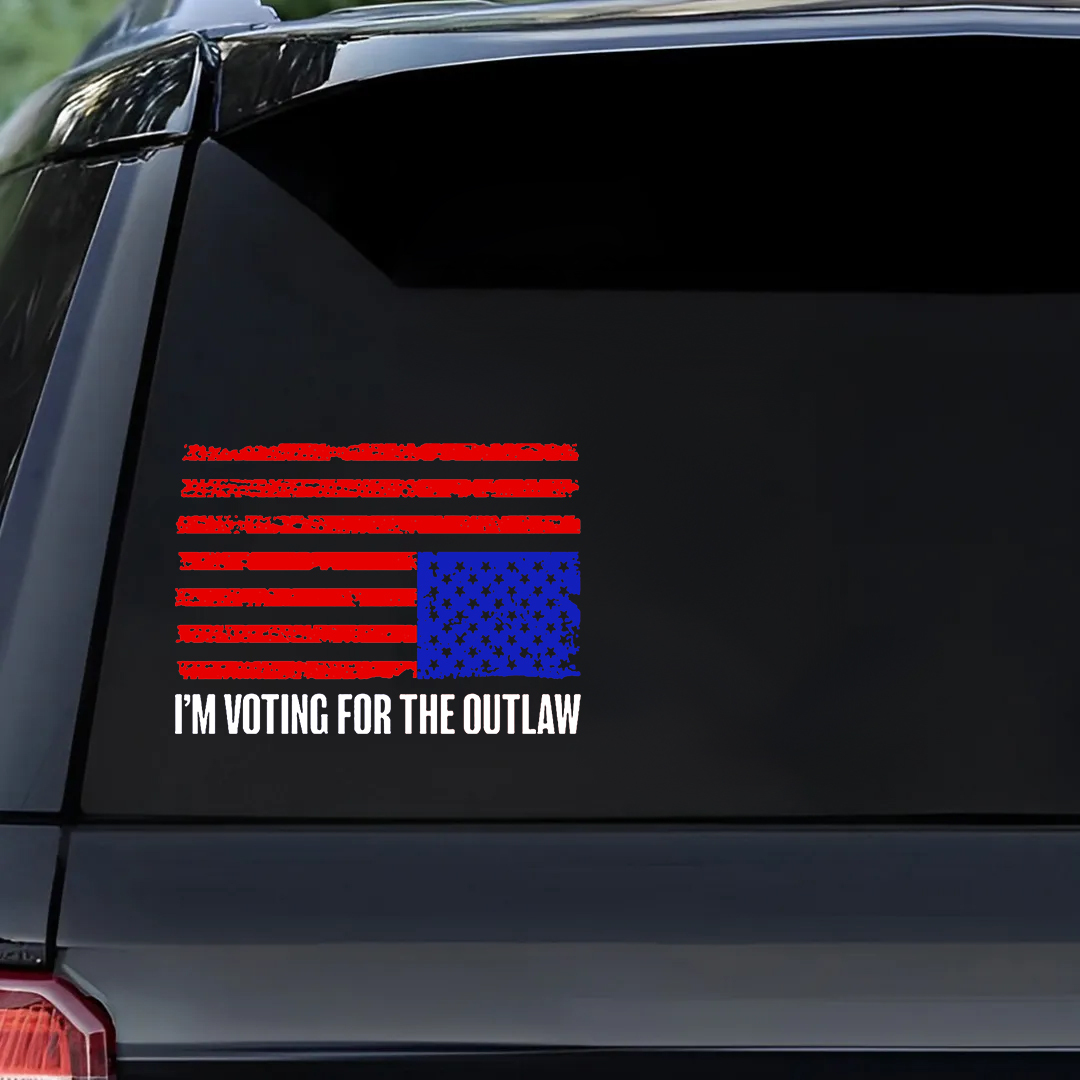 For The Outlaw Stickers-Independence Day Sticker