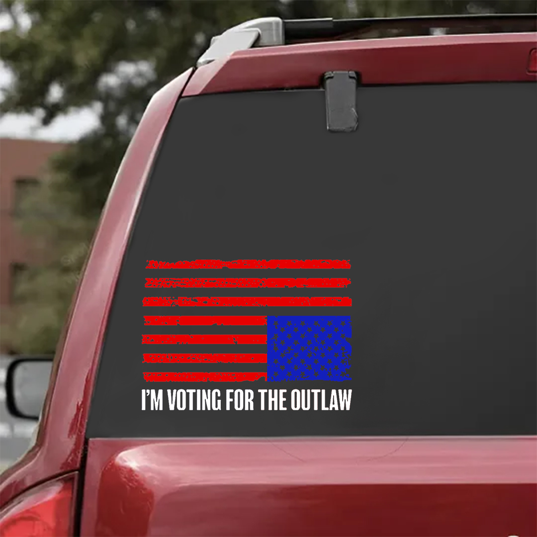 For The Outlaw Stickers-Independence Day Sticker