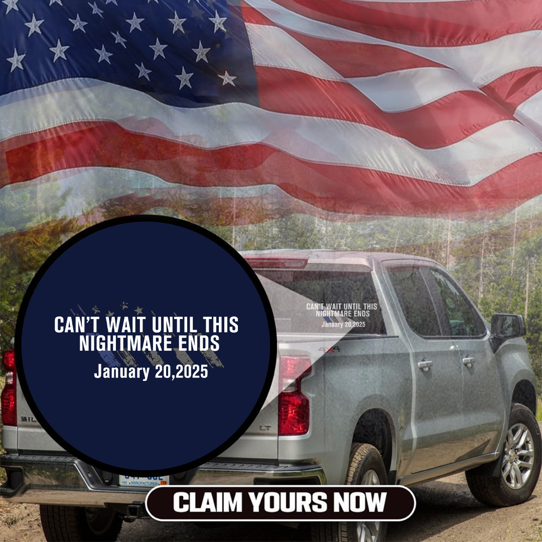 Until This Nightmare Ends Stickers-Independence Day Sticker