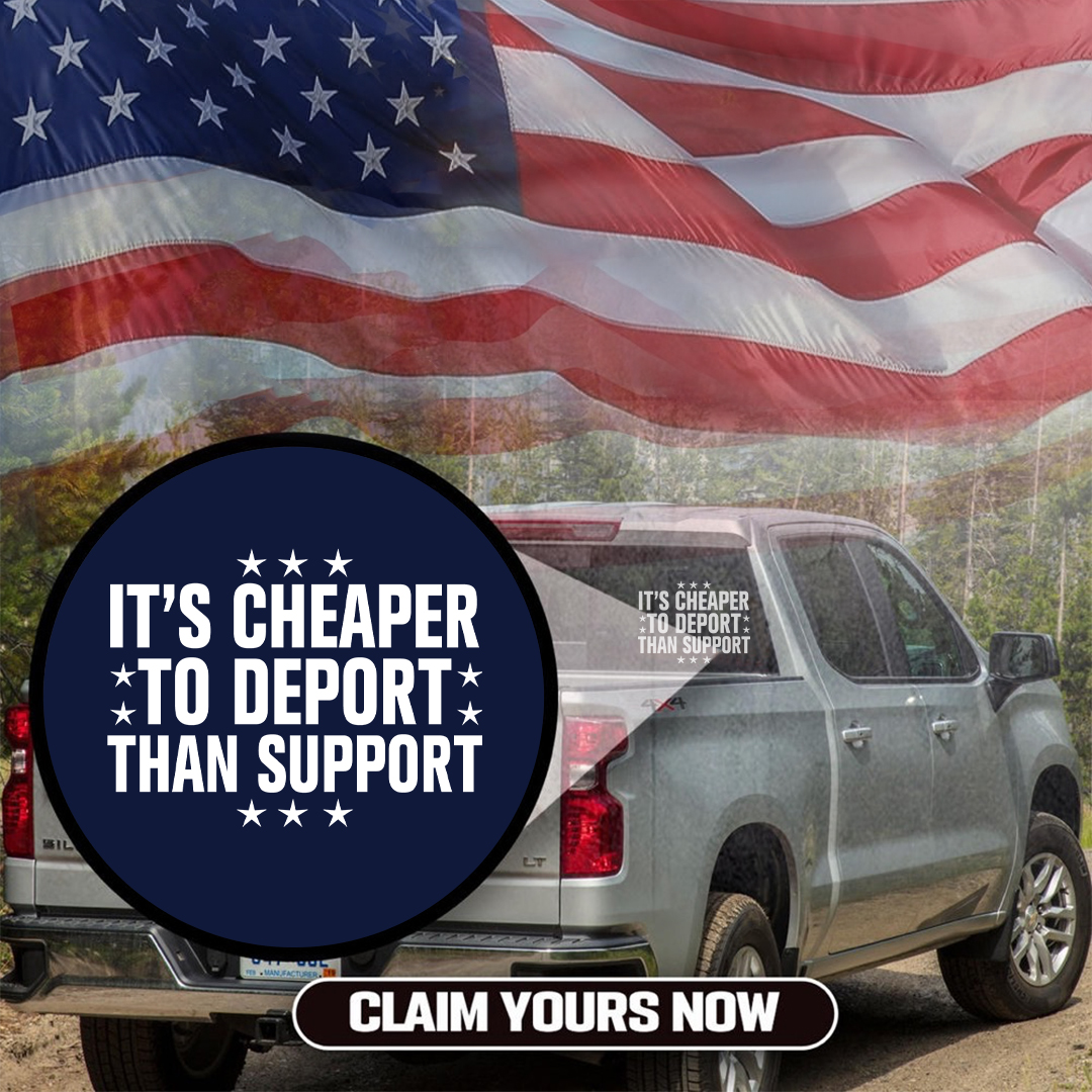 To Deport Than Support Stickers-Independence Day Sticker