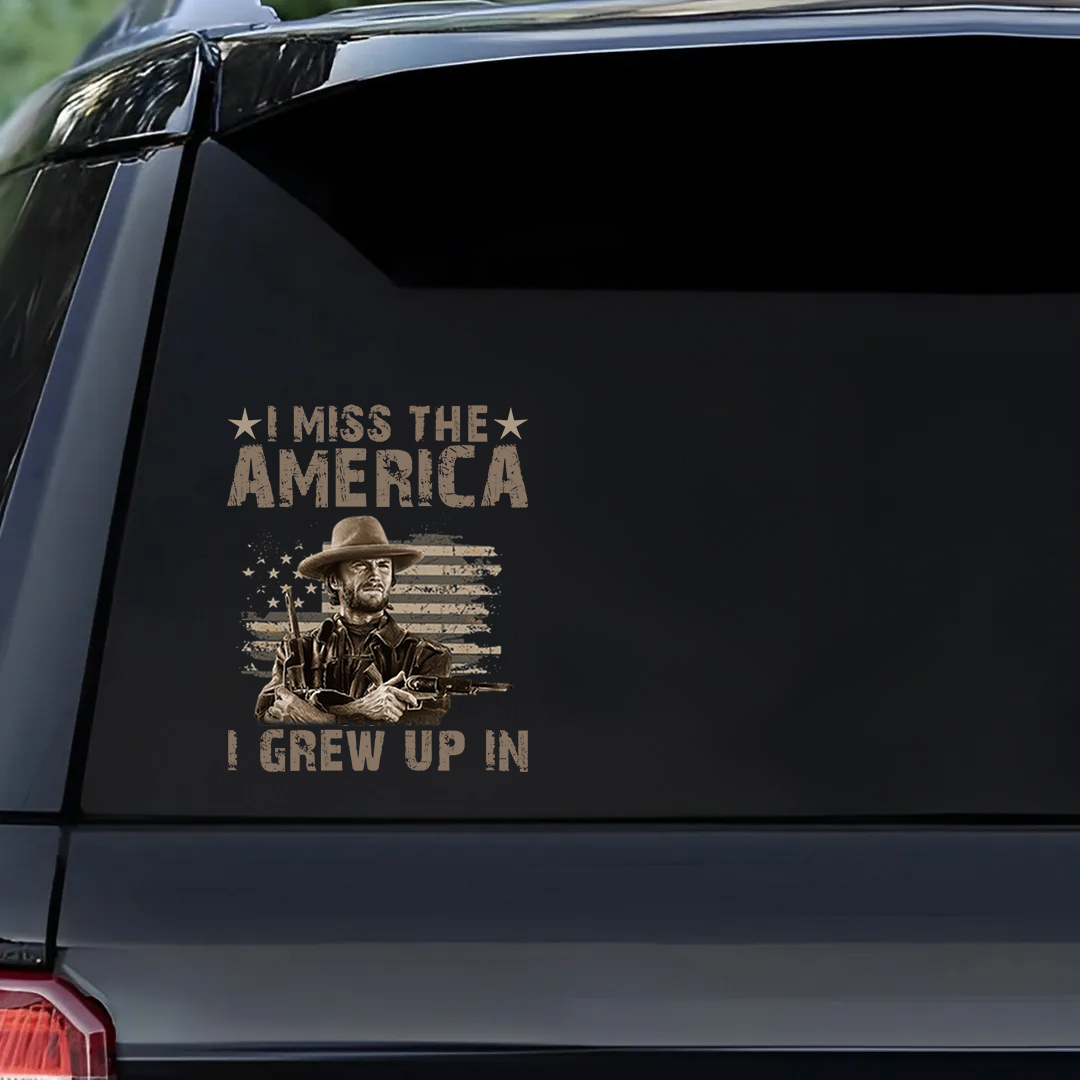 I Miss The America Veterans Stickers