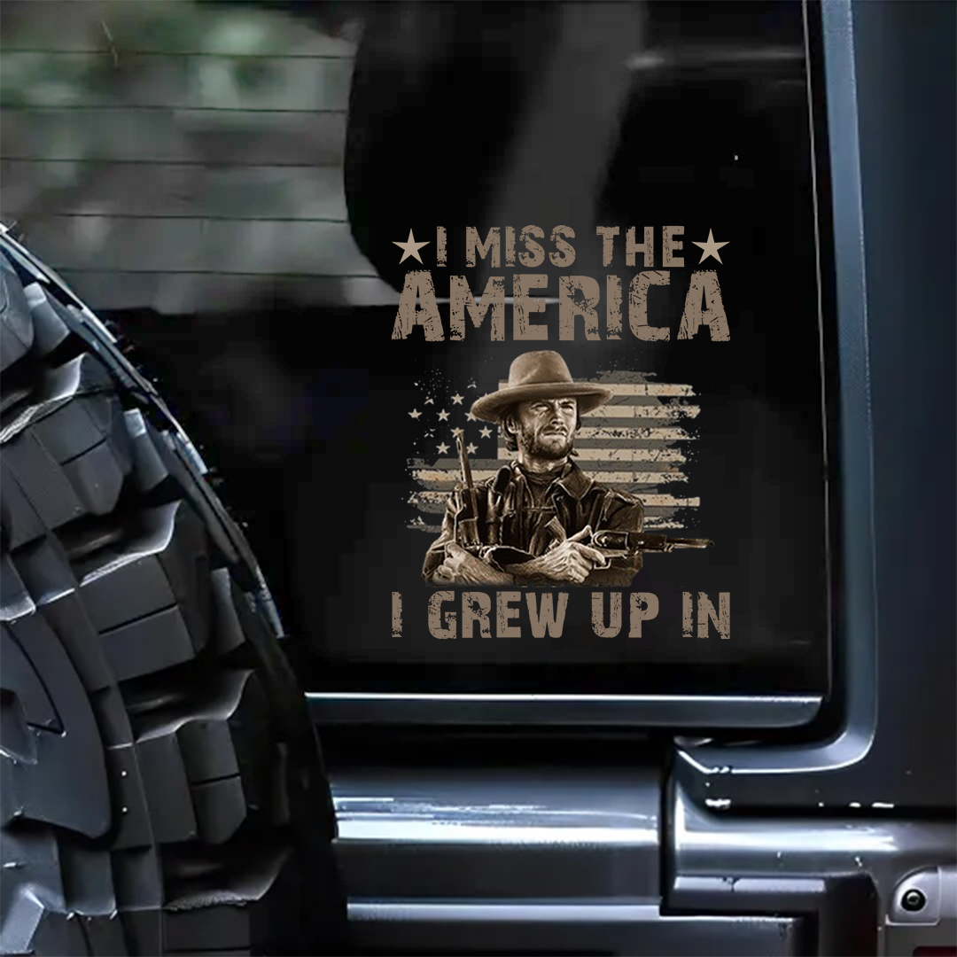 I Miss The America Veterans Stickers