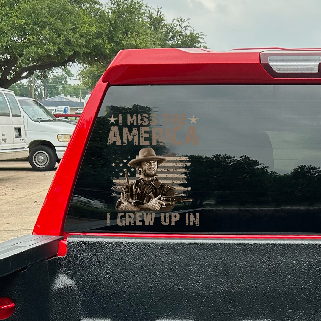 I Miss The America Veterans Stickers