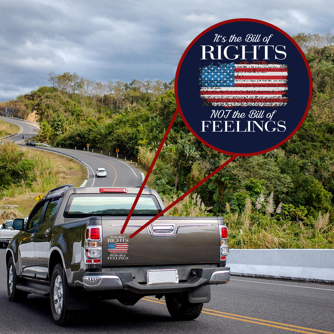 The Bill of Rights Stickers-Independence Day Sticker