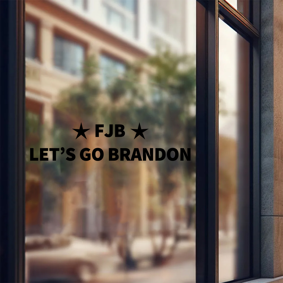 Let's Go Brandon Stickers-Independence Day Sticker